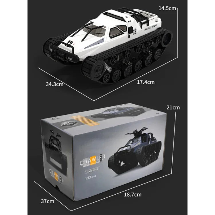 SG-1203 1:12 2.4G シミュレーションリモコンEV履帯車両 タンク オフロード車モデルカーおもちゃ