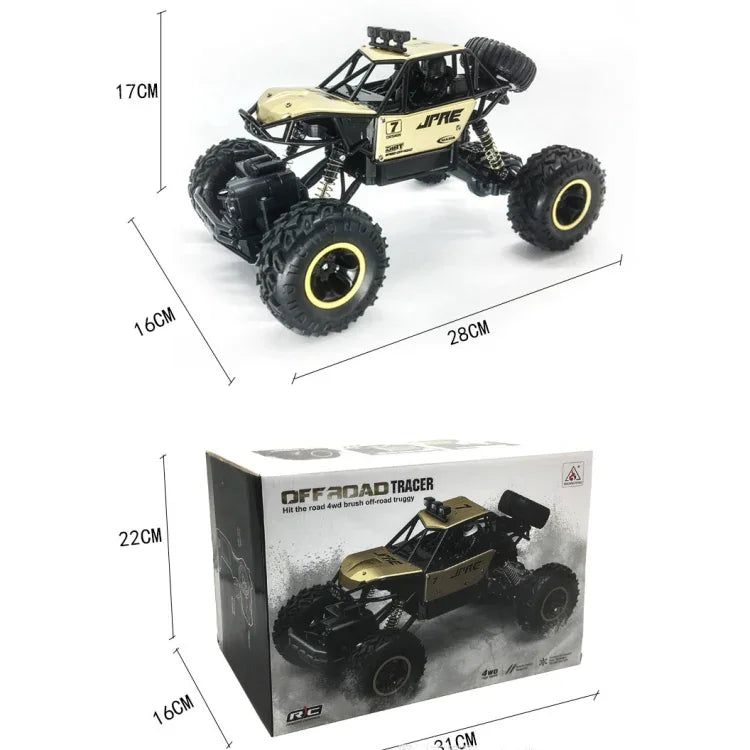 HD6241 1:16 山登り用 四輪子供用リモコンオフロード車おもちゃ