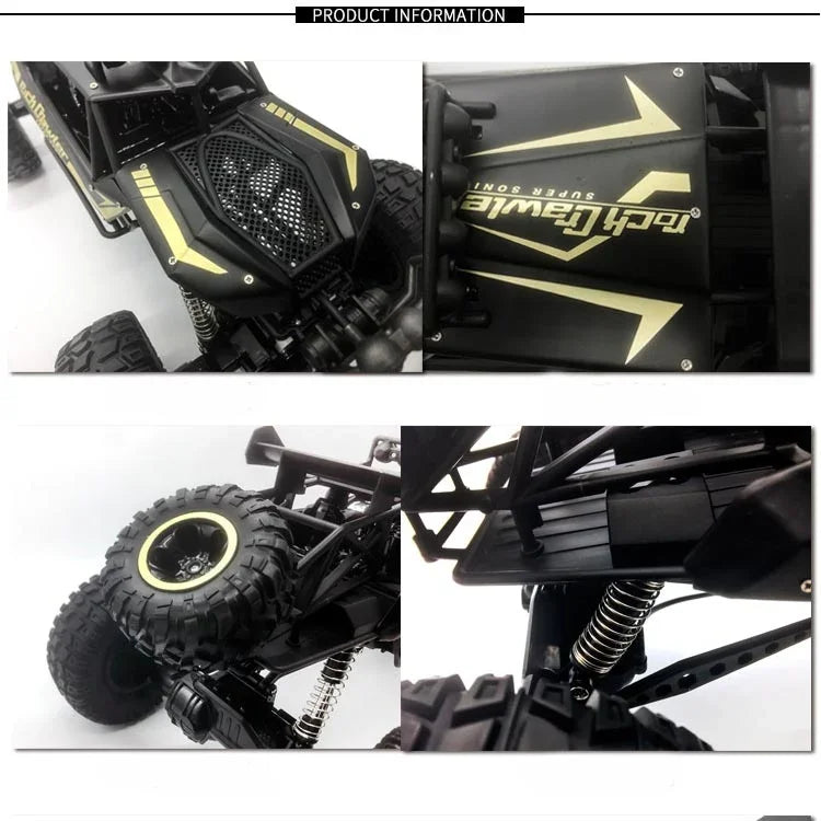 HD609 1:8 大型合金クライミングカー オフロードリモコン車おもちゃ