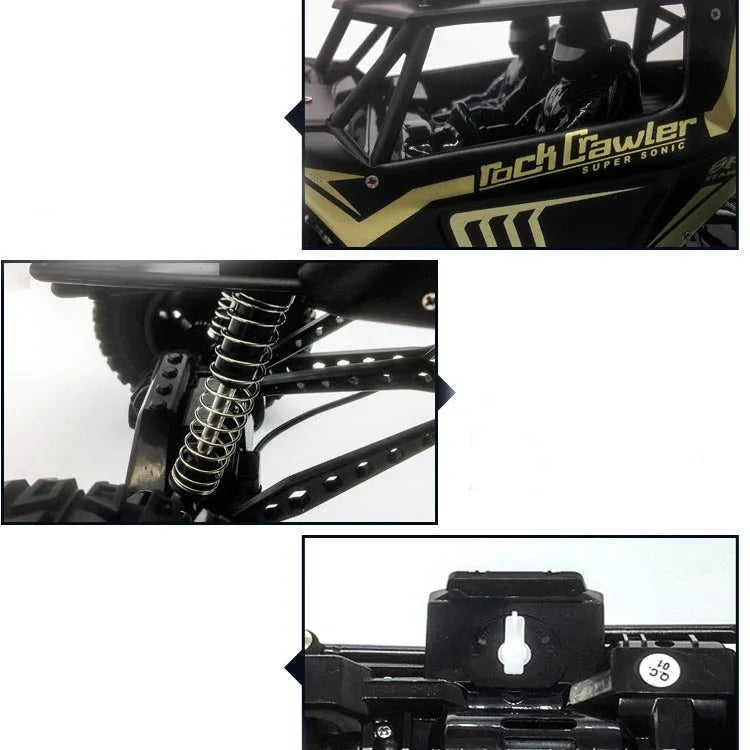 HD609 1:8 大型合金クライミングカー オフロードリモコン車おもちゃ