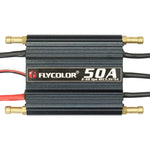 Flycolor Flymosterシリーズ 50A 2-6S 防水電子スピードコントローラー RCボート用、50A 2-6S