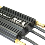 Flycolor Flymosterシリーズ 90A 2-6S 防水電子スピードコントローラー RCボート用、90A 2-6S