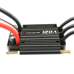 Flycolor Flymosterシリーズ 120A 2-6S 防水電子スピードコントローラー RCボート用、120A 2-6S