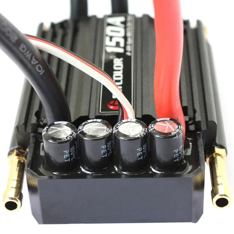 Flycolor Flymosterシリーズ 150A 2-6S 防水電子スピードコントローラー RCボート用、150A 2-6S