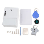 T3 ABS Magnetic Card Induction Lock Invisible Bilateral Open Cabinet Door Lock, Bilateral