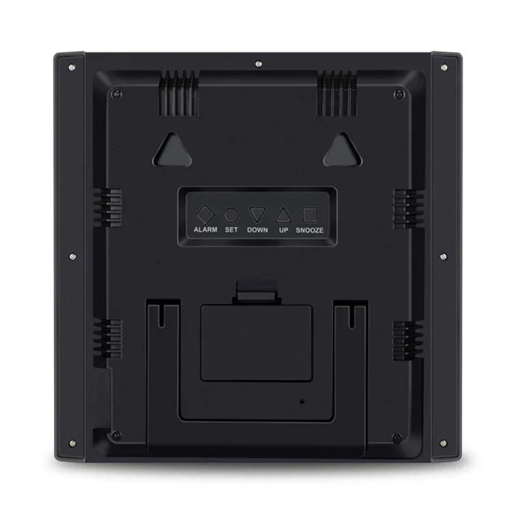 TS-8608 多機能大型画面時計 家庭用クリエイティブ温度計 湿度計、TS-8608