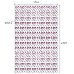 4mm Glitter Crystal Diamond Decoration / Shining Rhinestone Sticker for Car Sticker & Cell Phone Ornament