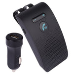 SP09 マルチポイント ワイヤレスBluetooth V4.2 ハンズフリー カーキットスピーカー スピーカーフォン、音声読み上げ＆振動センサー対応