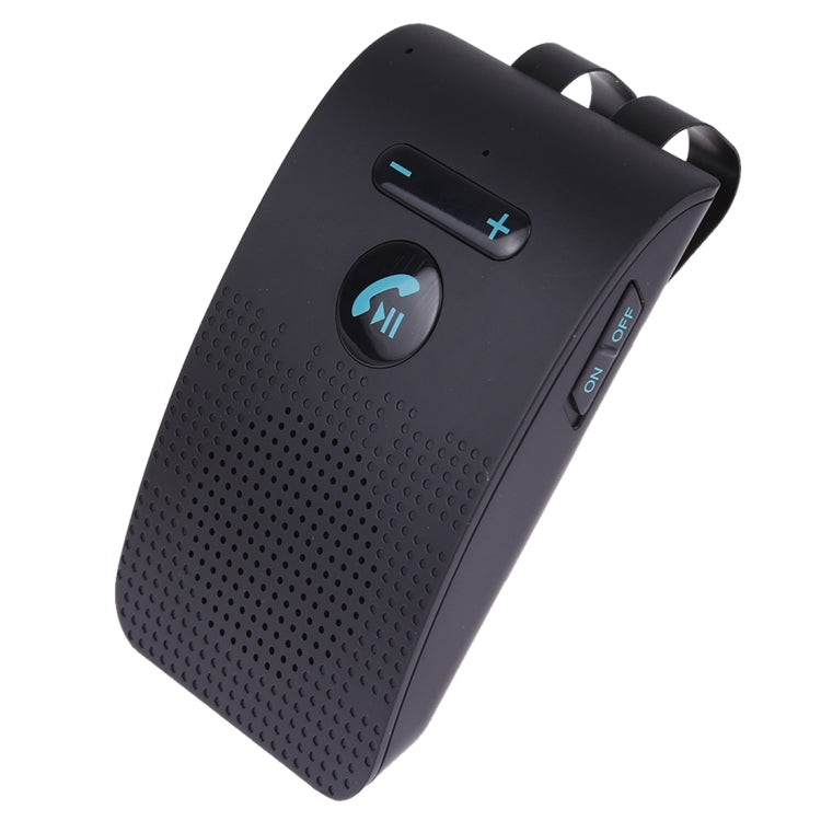 SP09 マルチポイント ワイヤレスBluetooth V4.2 ハンズフリー カーキットスピーカー スピーカーフォン、音声読み上げ＆振動センサー対応