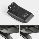 SP09 マルチポイント ワイヤレスBluetooth V4.2 ハンズフリー カーキットスピーカー スピーカーフォン、音声読み上げ＆振動センサー対応