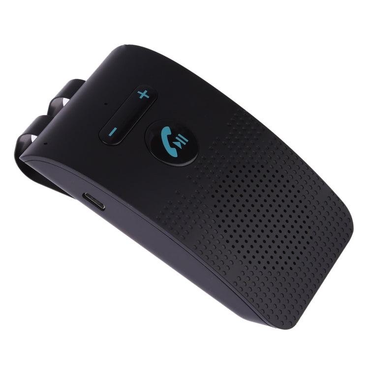 SP09 マルチポイント ワイヤレスBluetooth V4.2 ハンズフリー カーキットスピーカー スピーカーフォン、音声読み上げ＆振動センサー対応