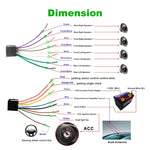 848V 16 7インチマルチタッチスクリーン車用GPSナビゲーター TFカード / USB / AUX / MP5プレーヤー / Android＆iPhoneミラーリンク対応、848V