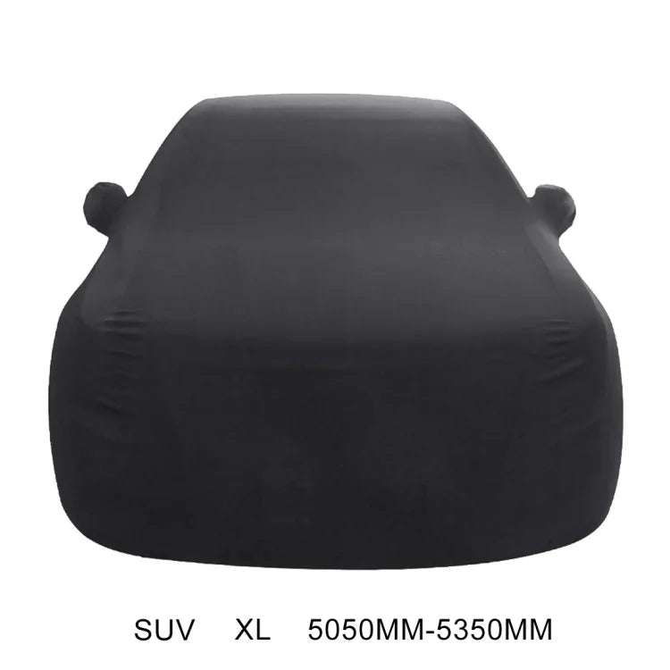 防塵・防紫外線・断熱・弾力性コットン製SUV用カーカバー、サイズ：XL、5.05m～5.35m