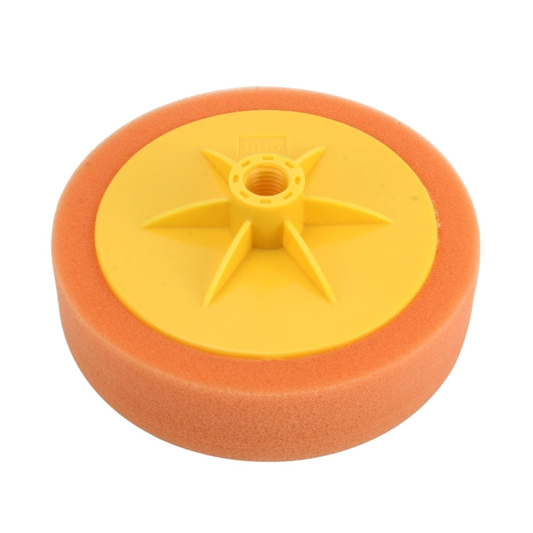 Polishing Disc Car Polishing Machine Dedicated Sponge Wheel Wax Polishing Sponge Decontamination Sponge,Screw Hole Diameter:16mm, 16mm