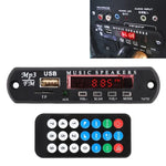 車用12V オーディオ MP3プレーヤーデコーダーボード FMラジオ TF USB 3.5mm AUX Bluetooth・録音なし Bluetooth・録音なし