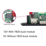 車用12V オーディオ MP3プレーヤーデコーダーボード FMラジオ TF USB 3.5mm AUX Bluetooth・録音なし Bluetooth・録音なし