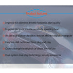 TROS TS-6Drive Potent Booster Electronic Throttle Controller for Jeep Wrangler JL 2018-2019, For Jeep Wrangler JL 2018-2019
