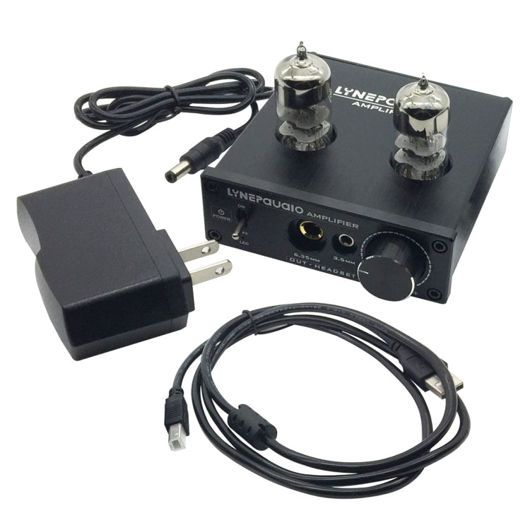 LINEPAUDIO A962 HiFi 6J9 真空管パワーヘッドホンアンプ USB ASIO サウンドカード、A962