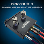 LINEPAUDIO A962 HiFi 6J9 真空管パワーヘッドホンアンプ USB ASIO サウンドカード、A962