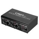 LINEPAUDIO A961 2チャンネルマイクアンプ エレキギター・エレキベースアンプ、A961