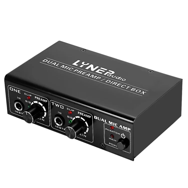 LINEPAUDIO A961 2チャンネルマイクアンプ エレキギター・エレキベースアンプ、A961