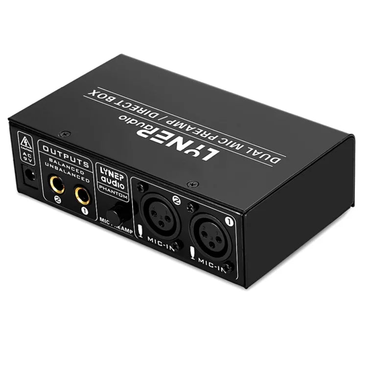 LINEPAUDIO A961 2チャンネルマイクアンプ エレキギター・エレキベースアンプ、A961