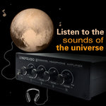 LINEPAUDIO A966 Pro 8チャンネルヘッドホンアンプ ヘッドホン分配器 信号増幅器、A966