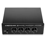LINEPAUDIO A966 Pro 8チャンネルヘッドホンアンプ ヘッドホン分配器 信号増幅器、A966