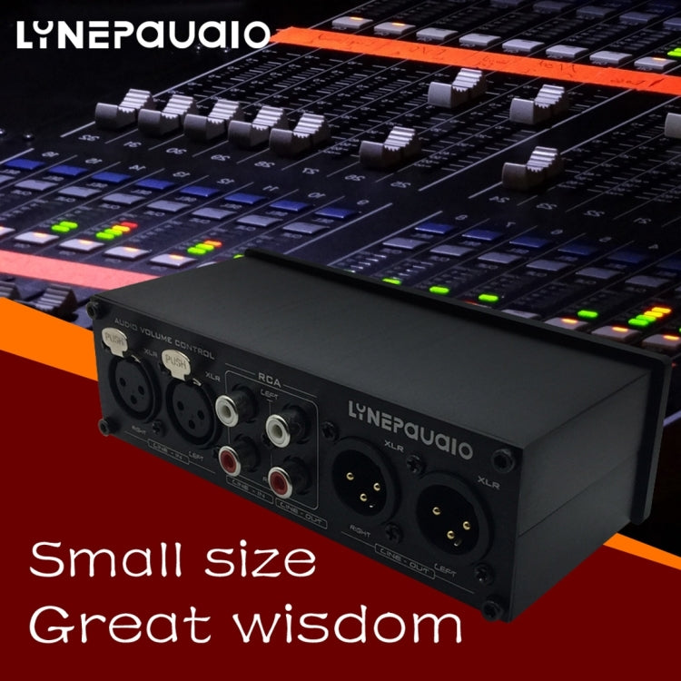 LINEPAUDIO A967 フルバランスパッシブプリアンプ アクティブスピーカー 2チャンネルボリュームコントローラー、A967