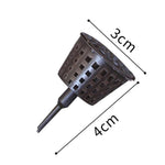 10個セット 盆栽ツール 園芸用品 園芸ツール 盆栽肥料ボックス 蓋付き 小サイズ：4 x 3cm
