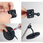 Car Rear Seat View Mirror Baby Child Safety Auxiliary Rear View Mirror with 3cm Clip, With 3cm Clip