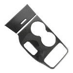 2 PCS Car Water Cup Panel Carbon Fiber Decorative Sticker for Jeep Grand Cherokee 2014-2015, Water Cup (2014-2015)