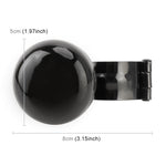 Car Universal Steering Wheel Spinner Knob Auxiliary Booster Aid Control Handle Car Steering Wheel Booster Wheel Strengthener Auto Spinner Knob Ball, Car Steering Wheel Spinner Knob (Black)