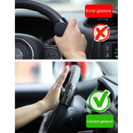 Car Universal Steering Wheel Spinner Knob Auxiliary Booster Aid Control Handle Car Steering Wheel Booster Wheel Strengthener Auto Spinner Knob Ball, Car Steering Wheel Spinner Knob (Black)
