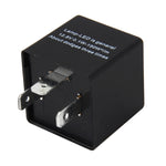 CF14 JL-02 Flasher for LED Auto Car-styling LED Turn Signal 3-Pin Adjustable Frequency Car Flasher Relay Fix Hyper Flash General Lamp-LED Light Relay for European Cars, CF14  Adjustable Frequency