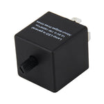 CF14 JL-02 Flasher for LED Auto Car-styling LED Turn Signal 3-Pin Adjustable Frequency Car Flasher Relay Fix Hyper Flash General Lamp-LED Light Relay for European Cars, CF14  Adjustable Frequency