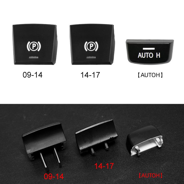 Auto Parking Switch Cover Replacement Handbrake P Key Button for BMW 5 / 6 Series 2014/07-2017/05, For BMW 5 / 6 Series 2015-2018