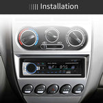 SWM-530 12V 汎用車載デュアルUSB充電器 ラジオ受信機 MP3プレーヤー FM＆Bluetooth対応 リモコン付き SWM-530