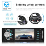 SWM-4022D HD 4.1インチ 12V 汎用車載ラジオ受信機 MP5プレーヤー FM＆Bluetooth＆TFカード対応 リモコン付き SWM-4022D