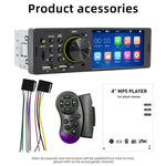 SWM-7805C 4.1インチタッチスクリーン ユニバーサルカーラジオ受信機 MP5プレーヤー、FM＆Bluetooth＆TFカード対応、リモコン付き、SWM-7805C
