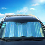SUV用サンシェード カー フロントウィンドウバイザーカバー 日よけ UV保護 サイズ：140 x 75cm、140*75cm