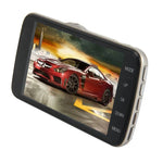 4インチHDビデオ録画HDディスプレイ車載レコーダー別F2.0カメラ付き、12MP 170度広角/リアビューループ録画/Gセンサー録画/WDRフルHD/フロントカメラ1080P/リアカメラ720P/32G TFカード対応、4インチ