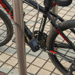 自転車用パスワードアラームIP44防水防犯振動アラーム