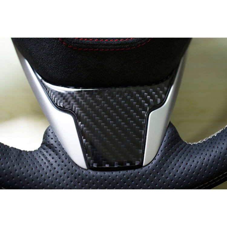 Carbon Fiber Steering Wheel Cover Trim Decal Interior DIY Decorative Sticker for Honda Civic 10th Gen 2016-2019, Steering Wheel