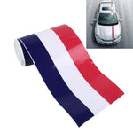 2m Car Plastic Wrap Sticker Decal Film, Strip Line Style, French Flag