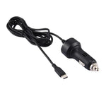 Nintendo Switch用 2.4A USB-C / Type-C トラベル充電車載チャージャーアダプター、ケーブル長：2m（ブラック）、車載チャージャーアダプター