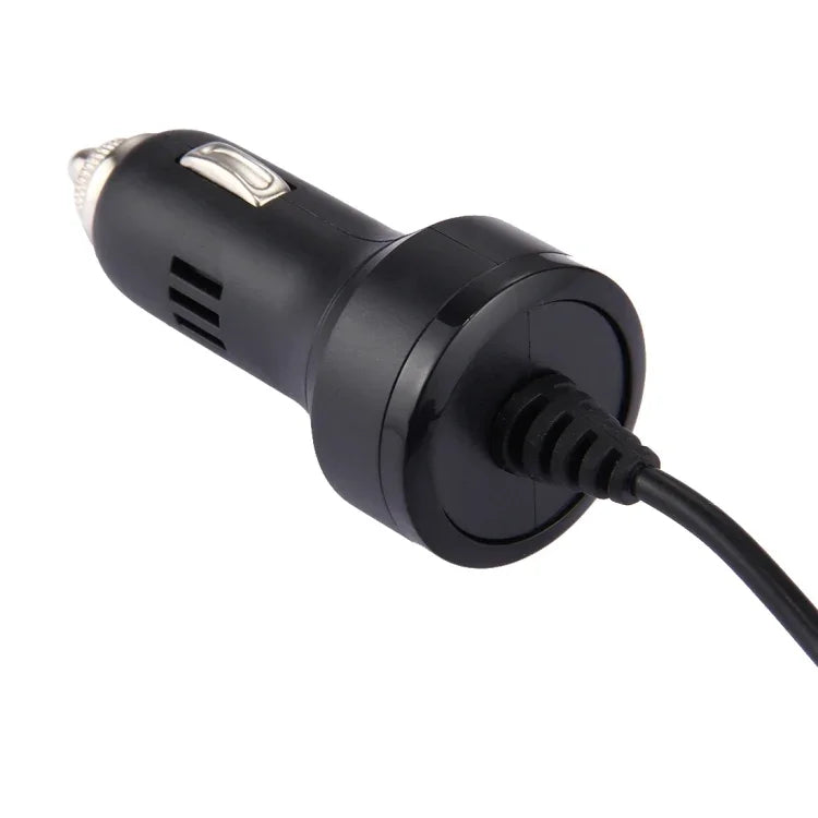 Nintendo Switch用 2.4A USB-C / Type-C トラベル充電車載チャージャーアダプター、ケーブル長：2m（ブラック）、車載チャージャーアダプター