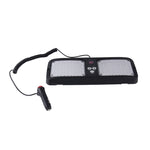 High qulaity DC 12V,9W LED Waterproof Car Sunshade White Light Warning Lights Strobe Emergency Lights Flashing Light with 12 Kinds Flash Patterns, White