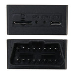 OBD GPS車両位置特定装置（GPS+2G GSM+SMS / GPRS）クアッドバンドシステム 電子フェンス＆SMSによる位置照会対応、OBD GPS