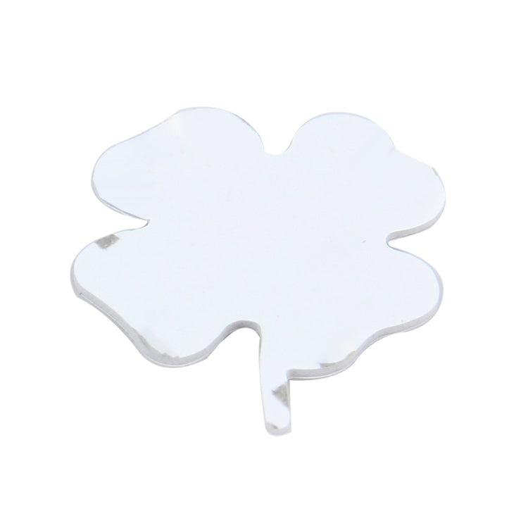 Four Leaf Clover Herb Luck Symbol Badge Emblem Labeling Sticker Styling Car Dashboard  Decoration, Size: 7.5*6cm, Size: 7.5x6cm